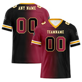Custom Red Black Arizona Personalized Authentic Football Jersey FBJ02-D028017-1